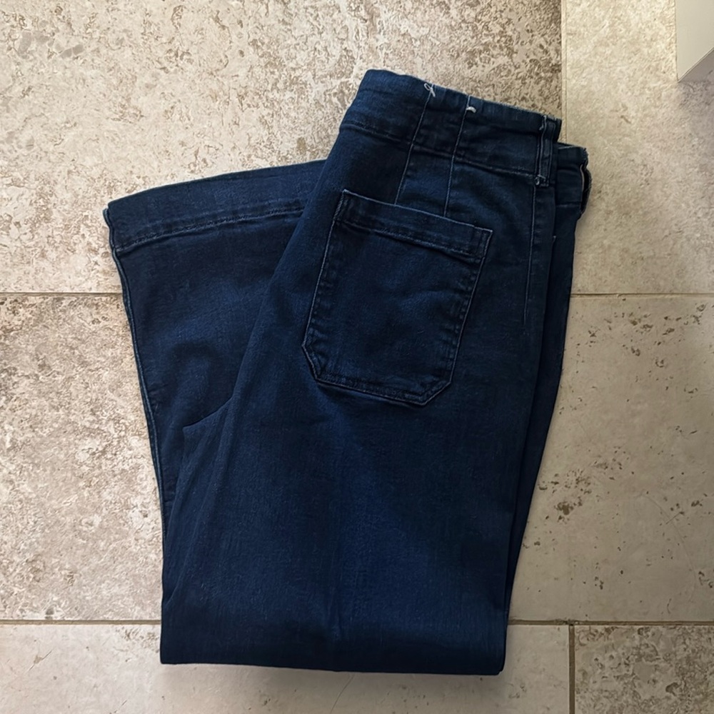 Maeve Anthropologie jeans dark wash size 32